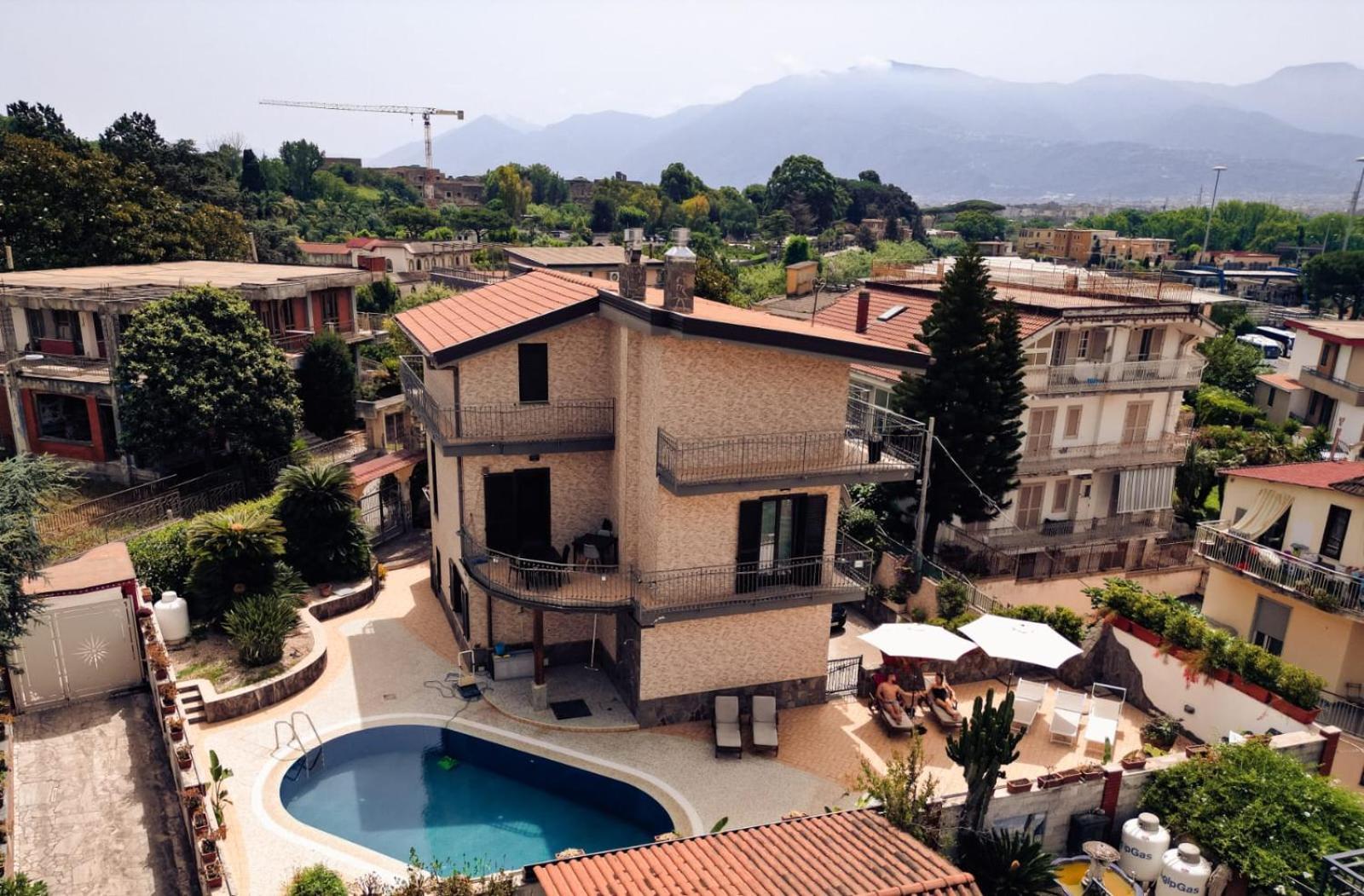 Villa Elisabetta Pompeji Eksteriør billede